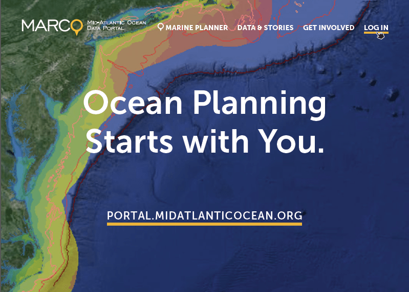 Mid-Atlantic Ocean Data Portal Brings Ocean Planning to You