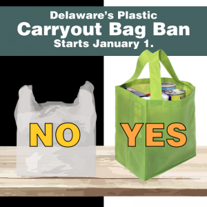 Delaware bans plastic carryout bags